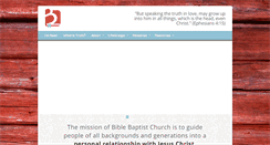Desktop Screenshot of biblebaptistportorchard.com